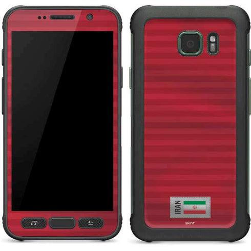 Iran Soccer Flag Galaxy S7 Active Skin